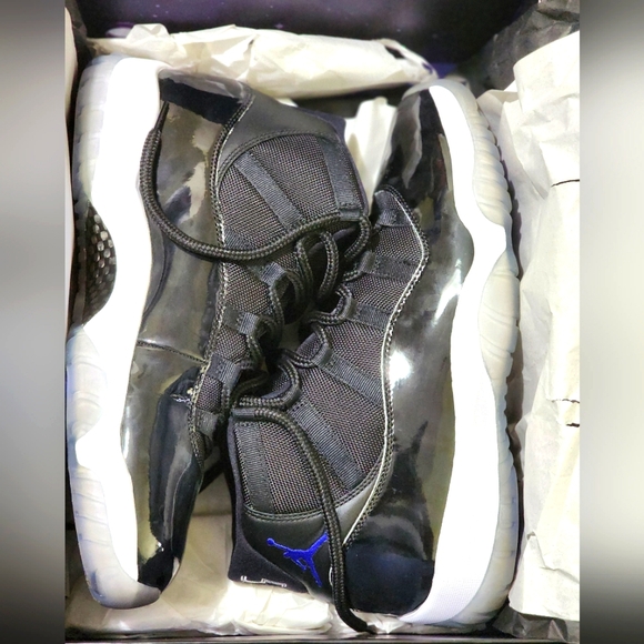 New Jordan Retro 11 Space Jam Size 12 Men - Picture 1 of 10